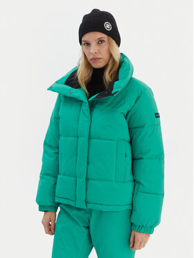 Roxy Roxy Slēpošanas jaka Snow Winter Rebel JK ERJTJ03545 Zaļš Regular Fit