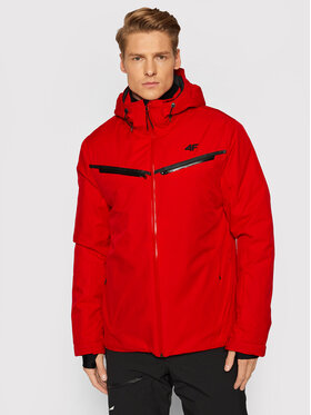 4F 4F Skijaška jakna KUMN007 Crvena Regular Fit