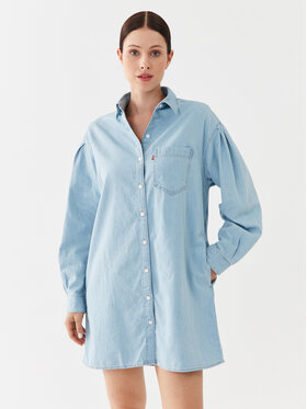 Levi's® Levi's® Φόρεμα τζιν Rhea A6743-0002 Γαλάζιο Relaxed Fit
