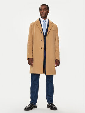 BOSS Boss Vuneni kaput H-Hyde 50525739 Bež Slim Fit