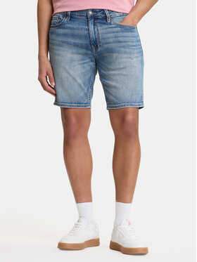 Guess Guess Szorty jeansowe M6GDV2 D1095 Niebieski Regular Fit