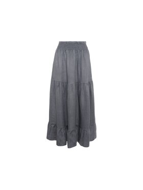 ACANFORA ACANFORA Spódnica 5117-GRI Szary Regular Fit