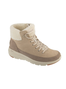 Skechers Skechers Śniegowce Glacial Ultra - Autumn Days Beżowy