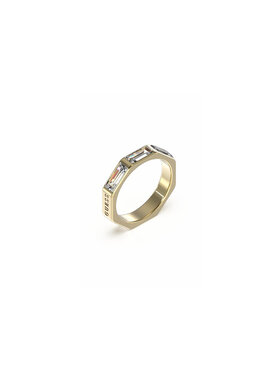 Guess Guess Pierścionek JUBR03174JWYG52 Złoty