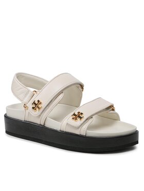 Tory Burch Tory Burch Sandale Kira Sport Sandal Calf Leather 144328 Écru