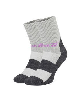 Reebok Reebok Високі шкарпетки unisex R0552-SS24 (1-pack) Сірий