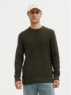 Jack & Jones Jack & Jones Sveter Global 12287594 Zelená Regular Fit