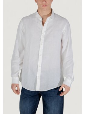 Armani Exchange Armani Exchange Koszula XM001221 AF14619 Biały Long Fit