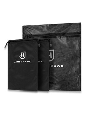 James Hawk James Hawk Organizer  Zestaw pokrowców podróżnych Czarny
