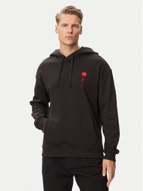 HUGO HUGO Felpa Diflow 50574451 Nero Relaxed Fit