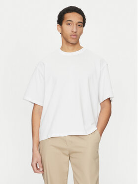 Jack&Jones Jack&Jones T-shirt Manchester 12275656 Bianco Cropped Fit