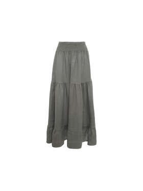 ACANFORA ACANFORA Spódnica 5117-VERMIL Zielony Regular Fit