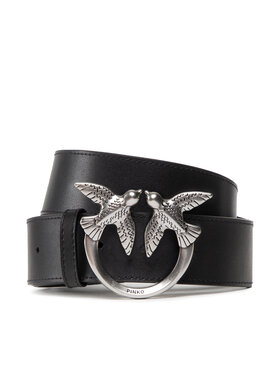 PINKO Pinko Pasek Damski Love Berry Simply H4 Belt AI 22-23 PLT01 1H212V Y57H Czarny