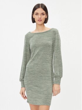 Vero Moda Vero Moda Trikotažinė suknelė 10293851 Žalia Regular Fit