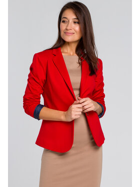 Stylove Stylove Płaszcz przejściowy S154 Czerwony Comfort Fit