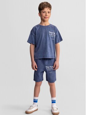minoti minoti Zestaw 29FLEECE270 Niebieski Regular Fit