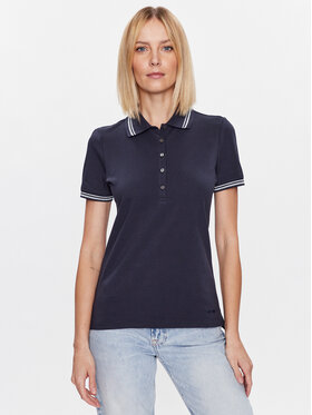 Geox Geox Polokošile Piquet W3510A-T2649 F4386 Tmavomodrá Regular Fit