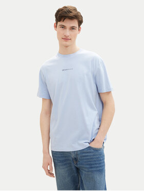 Tom Tailor Denim Tom Tailor Denim Tricou 1040880 Albastru celest Relaxed Fit