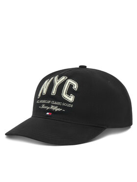 Tommy Hilfiger Tommy Hilfiger Kšiltovka Flag Seasonal 5 Panel AM0AM13562 Černá