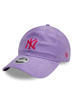 New Era New Era Kepurė su snapeliu New York Yankees Cord 9Twenty 60595365 Violetinė