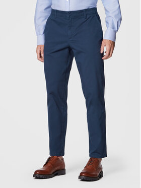 Gino Rossi Gino Rossi Chinosy Cavalese GR22-SPMJ505 Granatowy Regular Fit