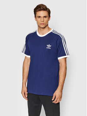 adidas adidas T-Shirt adicolor Classics 3-Stripes Tee H37760 Tmavomodrá Slim Fit