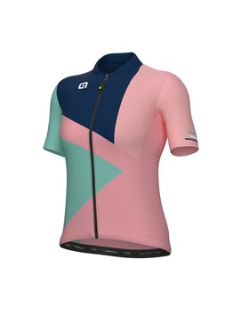Alé Cycling Alé Cycling Koszulka rowerowa Solid Next Różowy Fitted Fit