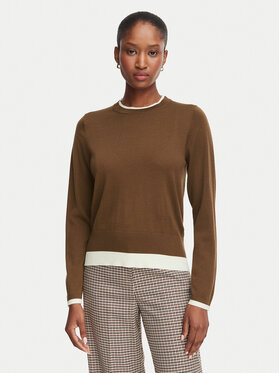 Marella Marella Sveter Prugna 2625366181 Hnedá Regular Fit