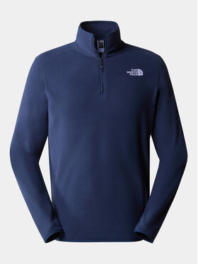 The North Face The North Face Jaka Polar M 100 Glacier 1/4 Zip - EuNF0A855W8K21 Tumši zils Regular Fit