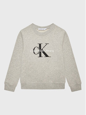 Calvin Klein Jeans Calvin Klein Jeans Суитшърт Monogram Logo IU0IU00265 Сив Regular Fit