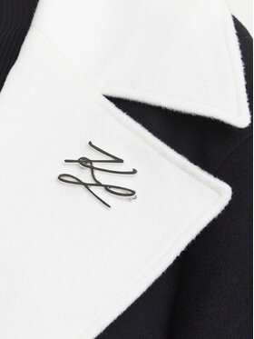 Μάλλινο παλτό KARL LAGERFELD