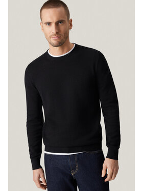 Próchnik Próchnik Sweter PM17 SW073225000114 Czarny Regular Fit