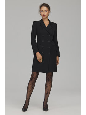 NIFE NIFE Večerné šaty S299 Čierna Tailored Fit