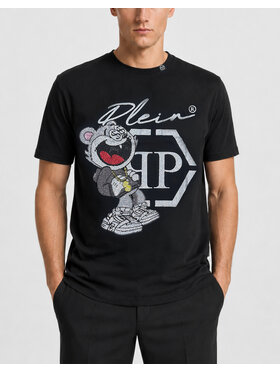 PHILIPP PLEIN PHILIPP PLEIN T-Shirt 31631 Černá Regular Fit