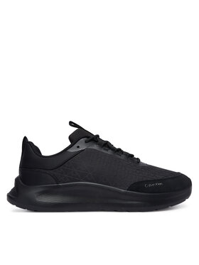 Calvin Klein Calvin Klein Sneakers Light Eva Runn Laceup Aop HM0HM02343 Nero