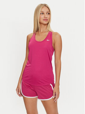 Reebok Reebok Technisches T-Shirt Id Train Mesh Back Tank 100021221 Rosa Regular Fit
