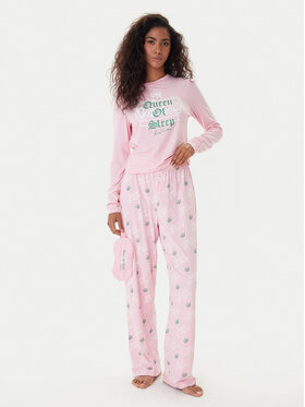 Juicy Couture Juicy Couture Pyžamo JCLPJ225502 Ružová Regular Fit