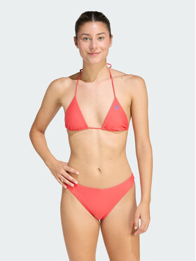 adidas adidas Góra od bikini Adicolor Czerwony