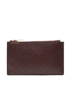 Calvin Klein Calvin Klein Голям дамски портфейл Emblem Aop Top Zip Cardcase LV04F1084G Кафяв