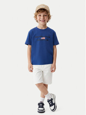 Beverly Hills Polo Club Beverly Hills Polo Club Tricou P-SS26B-TS0132 Albastru Regular Fit