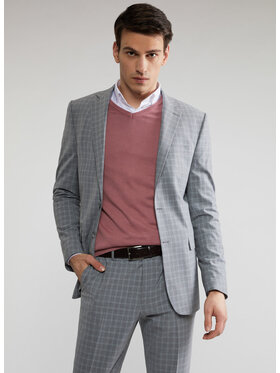 Pako Lorente Pako Lorente Marynarka P22SF-3G-008 Szary Slim Fit