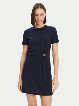Lacoste Lacoste Každodenní šaty EF0583 Tmavomodrá Regular Fit