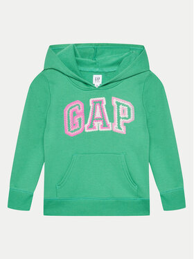 Gap Gap Felpa 889803-03 Verde Regular Fit