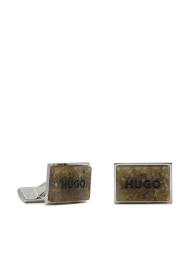 Hugo Hugo Butoni manșete E-Stone 50476912 Argintiu
