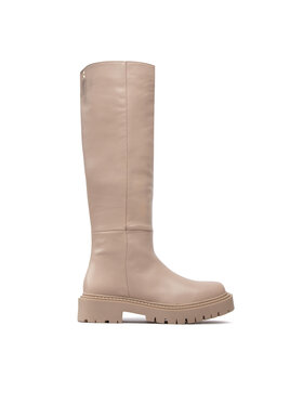 Simple Simple Stiefel SL-18-02-000051 Beige