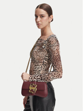 Just Cavalli Just Cavalli Rankinė Iconic Snakes 81RA4BA7 ZSA89 Tamsiai raudona