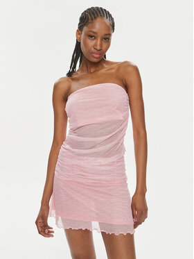 Juicy Couture Juicy Couture Marškinėliai JCWCT23328 Rožinė Slim Fit