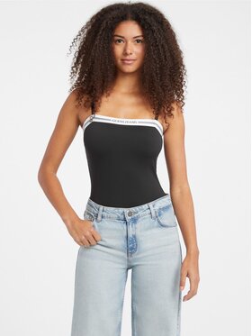 Guess Jeans Guess Jeans Top 178651 Črna Classic Fit