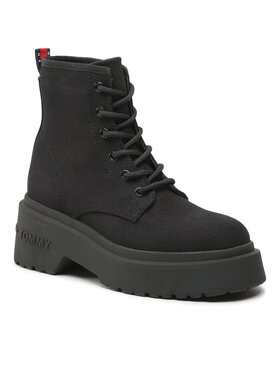 Tommy Jeans Tommy Jeans Bottines Lace Up Festiv Boots EN0EN02133 Noir