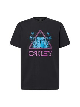 Oakley Oakley T-Shirt FOA404835 Czarny Regular Fit